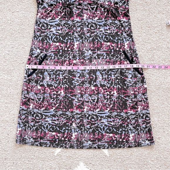 Silence + Noise Abstract Print Tank Mini Dress Large - Picture 8 of 12